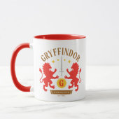 GRYFFINDOR™ House Double Lion Sword Graphic Mok (Links)
