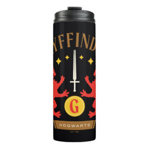 GRYFFINDOR™ House Double Lion Sword Graphic Thermosbeker