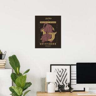 GRYFFINDOR™ Huis Dapper in hart en nieren Poster