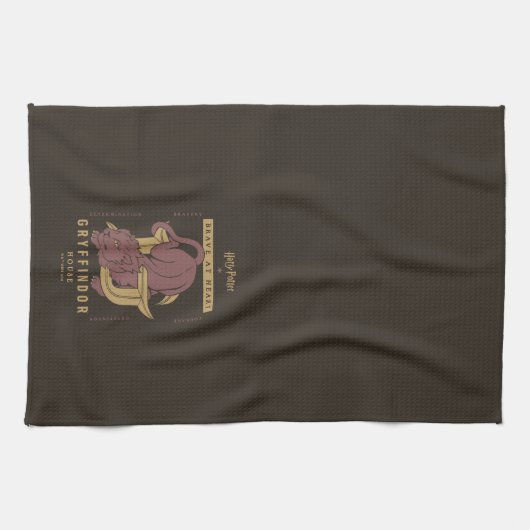 GRYFFINDOR™ Huis Dapper in hart en nieren Theedoek (Horizontaal)