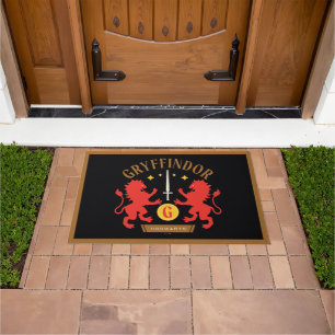 GRYFFINDOR™ Huis Dubbele Leeuw Zwaard Grafiek Deurmat