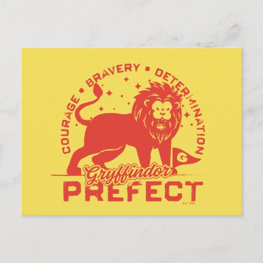 GRYFFINDOR™ Prefect Badge Briefkaart (Voorkant)