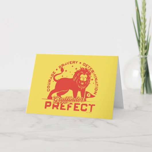 GRYFFINDOR™ Prefect Badge Kaart (Voorkant)