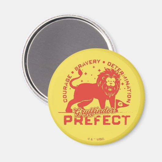 GRYFFINDOR™ Prefect Badge Magneet (Voorkant / Achterkant)