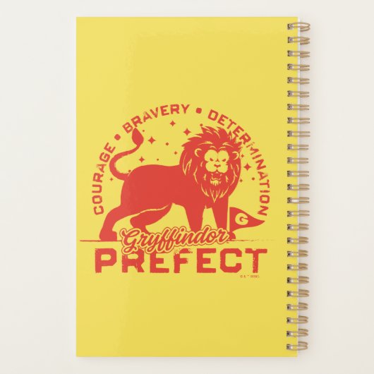 GRYFFINDOR™ Prefect Badge Planner (Achterkant)
