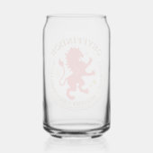 GRYFFINDOR™ Red Lion House Pride Badge Blikvorm Glas (Achterkant)