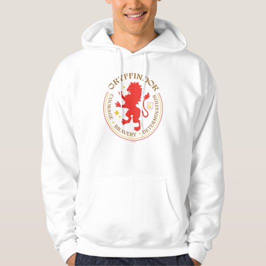 GRYFFINDOR™ Red Lion House Pride Badge Hoodie (Voorkant)