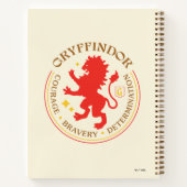 GRYFFINDOR™ Red Lion House Pride Badge Notitieboek (Achterkant)