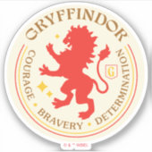 GRYFFINDOR™ Red Lion House Pride Badge Sticker (Voorkant)