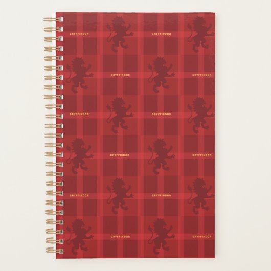 GRYFFINDOR™ Tartan Patroon Planner (Voorkant)