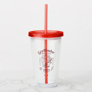 GRYFFINDOR™ Vastberadenheid Moed Dapperheid Wapen Acryl Drinkbeker