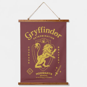 GRYFFINDOR™ Vastberadenheid Moed Dapperheid Wapen Hangend Wandkleed