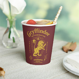 GRYFFINDOR™ Vastberadenheid Moed Dapperheid Wapen Papieren Bekers