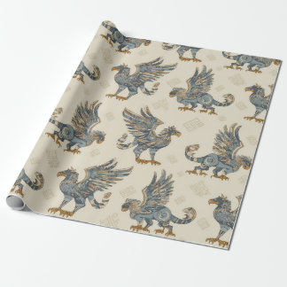 Gryphon Hieroglyphs Wrapping Paper Cadeaupapier