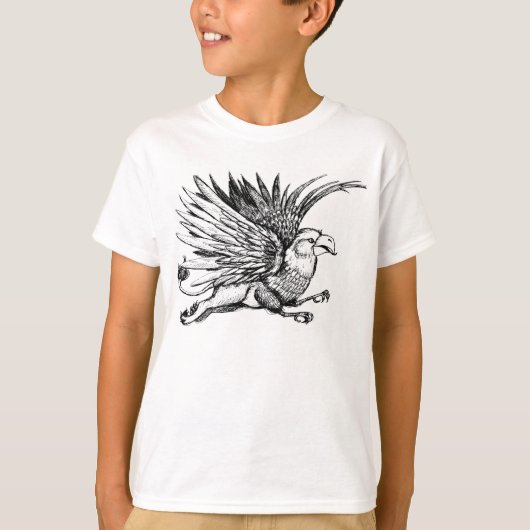Gryphon in Flight T-shirt (Voorkant)