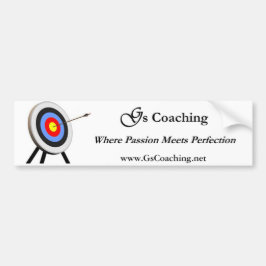 G's Coaching Bumpersticker II