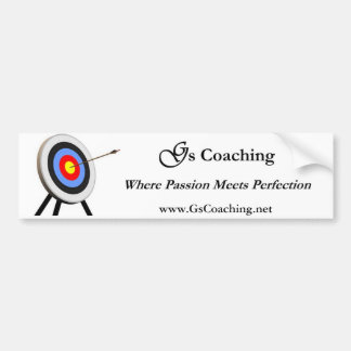 G's Coaching Bumpersticker II