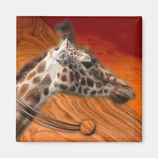 G'S GIRAFFE MAGNEET (Voorkant)