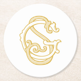 GS Monogram of SG Monogram Onderzetter