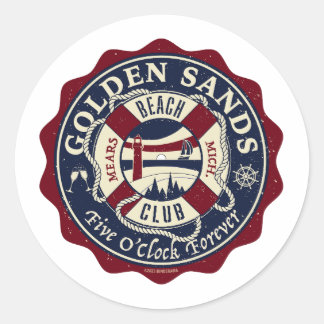 GSBC-Stickers Ronde Sticker