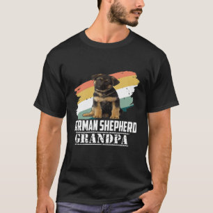 GSD010 - German Shepherd Grandpa T-shirt