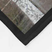 GSD in wintersneeuw Fleece Deken (Hoek)