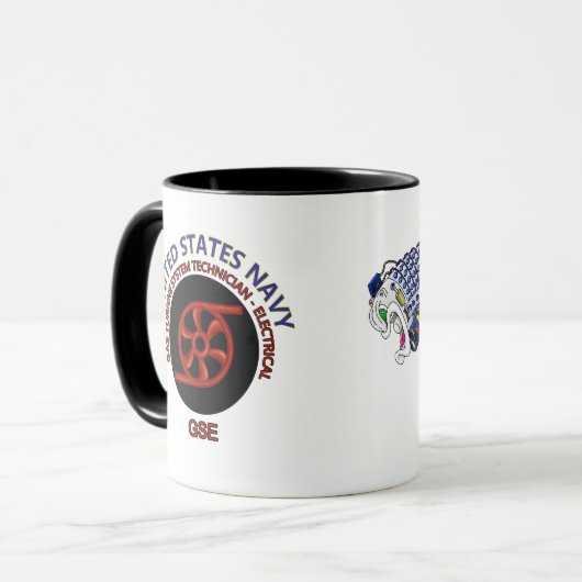 GSE LM2500 Coffee-Mok Mok (Voorkant links)