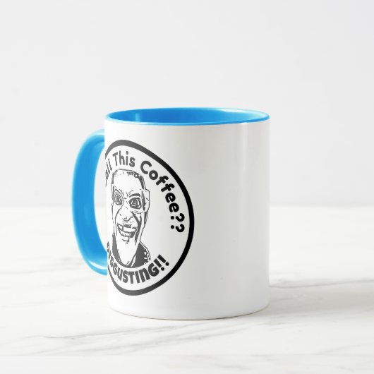 Gshmak walgelijke koffie Mok (Voorkant links)