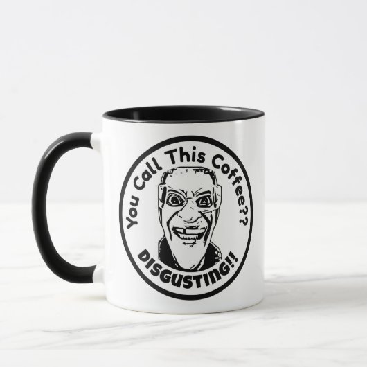 Gshmak walgelijke koffie Mok 1 (Links)