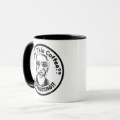 Gshmak walgelijke koffie Mok 1 (Voorkant links)