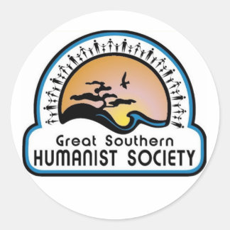 GSHS-banner Ronde Sticker