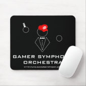GSO Black Mousepad Muismat (Met muis)