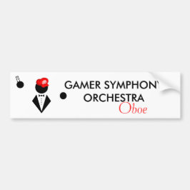 GSO Oboe Bumpersticker