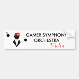 GSO Violin Bumpersticker