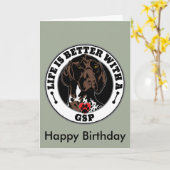 GSP Personalized Life Is Better With A GSP Kaart (Gele Bloem)