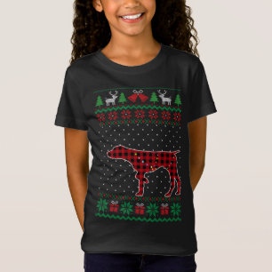 GSP Red Pset Buffalo Funny Ugly KerstSweater T-shirt