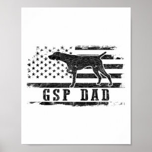 Gsp Vader Vlag Van De Verenigde Staten Duitse Staa Poster