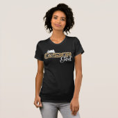GSXR Girl-Leopard met backprint T-shirt (Voorkant volledig)