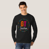 GT-leraar onderwijs-team student-school-specie T-shirt (Voorkant volledig)