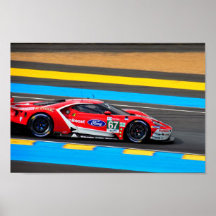 GT no67 24 uur van Le Mans 2019 Poster