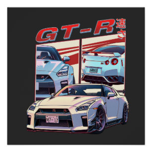 GT-R STREET LEGEND PERFECT POSTER