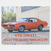 GTO (GEIT) FLEECE DEKEN (Voorkant (Horizontaal))