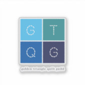 GTQG Logo Sticker (Voorkant)