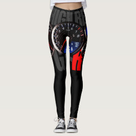 GTR-Leggings van de hoge Rev. Leggings