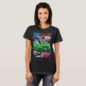 Gtr T-ShirtJDM Legend Nissan Skyline GTR34 T-shirt (Voorkant volledig)