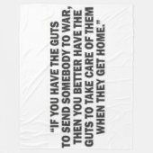 GTS FLEECE DEKEN (Voorkant)