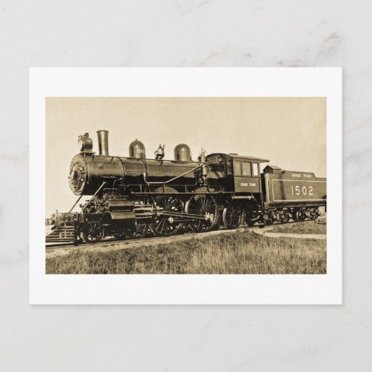 GTW #1502 Baldwin Gebouwd in 1901 Briefkaart (Voorkant)