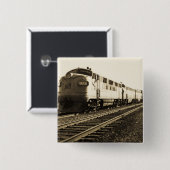 GTW Diesel Engine #9008 Treinverbinding #92 Eastbo Vierkante Button 5,1 Cm (Voorkant /achterkant)