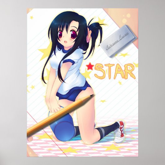 GU STAR POSTER (Voorkant)