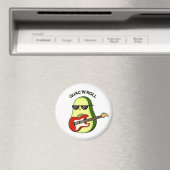 Guac en Roll Grappige avocado woordspeling Magneet (Insitu (Vaatwasser))